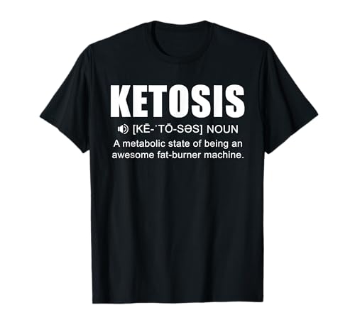 Keto Definition Low Carb Lifestyle Gift Ketogenic Diet T-Shirt