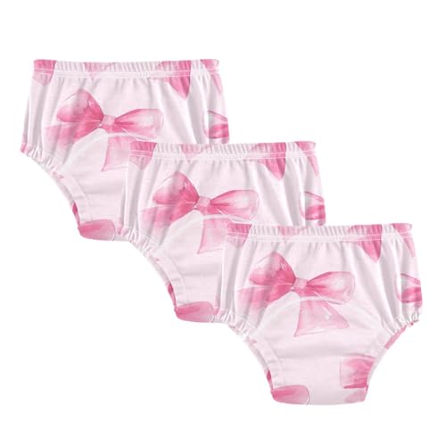 Coikll Bow Tie Toddler Training Underwear Waterproof Baby Pee Pants -3T