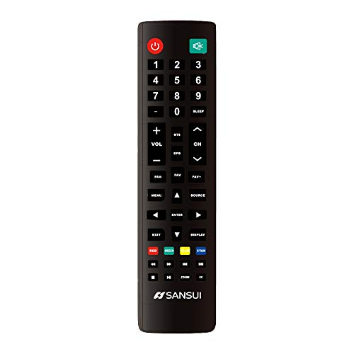 Image of SANSUI 24-Inch TV 720P Basic LED HD TV-S24 Flat Screen Television Built-in HDMI,USB,VGA,Earphone,Optical Ports - Refresh Rate 60Hz (2020 Model)