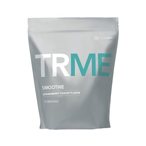 NU SKIN ニュースキン | TRME スムージー ストロベリーヨーグルト風味|360g/15回分目安 | 厳選されたタンパク質をプラス10g・ロイシン1,500mg補強|ビタミン11種*・ミネラル11種*・食物繊維・タルトチェリー粉末配合