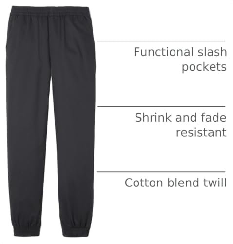 Image of French Toast Boys' Pull-on Twill Jogger-Style Pants