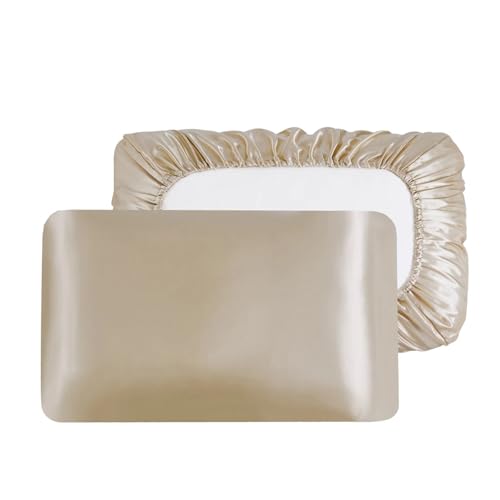 Federa di Seta con Fascia Elastica Memory Foam