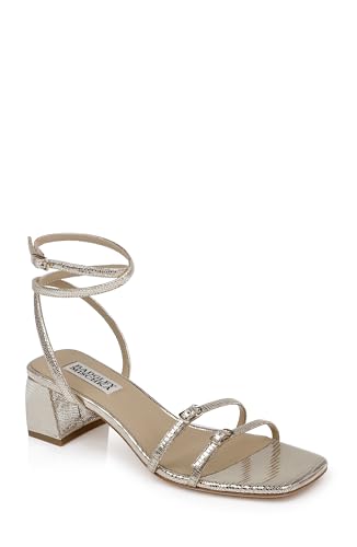 Sandales à talons Dania Badgley Mischka femme, Lézard doré, 40-41 EU