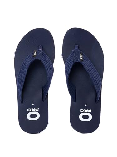 Khadim's 7773059 Soft Cushioned Lightweight Comfortable & Breathable Durable Casual Slip-On Slippers & Flip-Flops for Men Navy