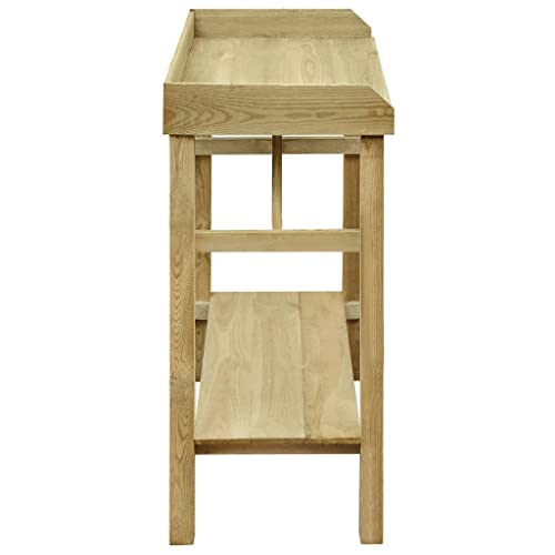 Table de plantation durable en pin imprégné structure stable 90cm de haut - 3