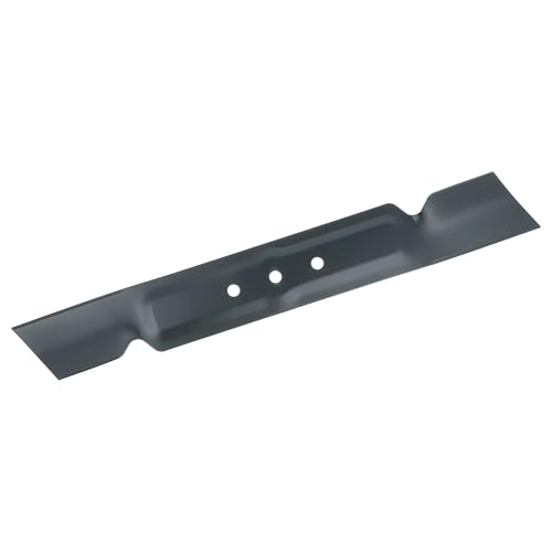 vhbw Lame compatible avec Bosch Rotak 370 ER tondeuse - Lame de rechange, noir, acier