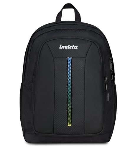 Sac à dos Invicta Jelek Up Led noir double compartiment 36L