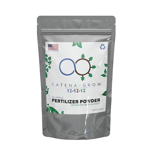 Growth Maximizer Fertilizer Powder |12-12-12| Super-Concentrated Plant Food for Indoor & Outdoor Plants, Flowers, Vegetables, Herbs, Succulents, Lawn & Soil Enhancer for Potent Growth 2LB