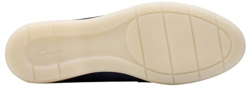 CLARKS Mixte Narini Edge Shoes, Navy Suede, 36 EU