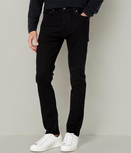 Levi's Premium Men's 510 Skinny Jeans, Black Stretch Denim4