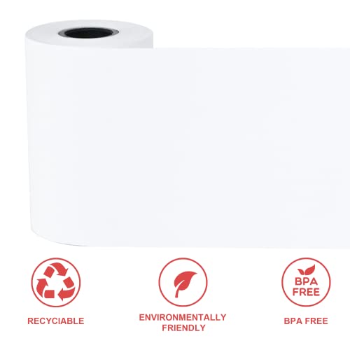 L LIKED 2 1/4" x 50' Thermal Paper Receipt Rolls, 24 Rolls Cash Register POS Receipt Paper image 1