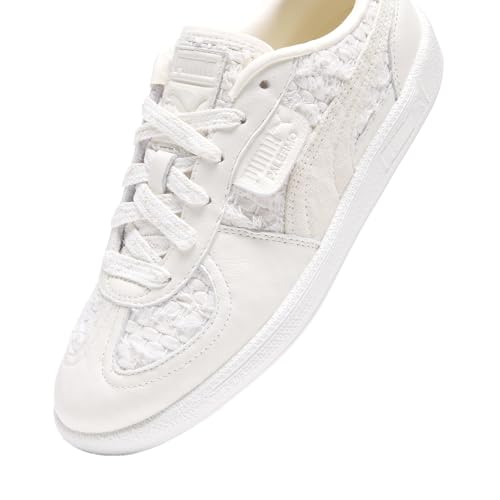 PUMA PUMA Womens Palermo Beach Pearl Lace Up Sneakers Shoes Casual - Off White - Size 8 M