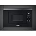 Whirlpool WMF201G micro-onde Intégré (placement) Micro-ondes grill 20 L 800 W Noir, Acier inoxydable