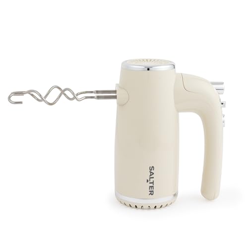 Salter Cream Retro Hand Mixer: Batidora