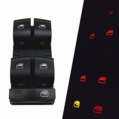 Commande de commande principale de fenêtre réactive pour Audi A6 4F 4G - 2