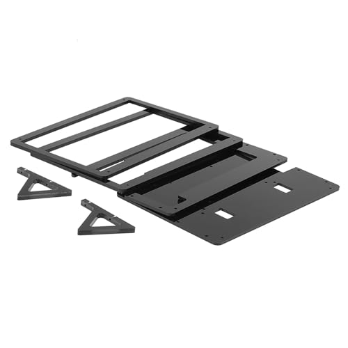 Image of gernie Screen Case for Raspberry Pi 7 Inch Monitor Case Holder Case Plastic Bracket for Stable, 7 Inch Touch Screen with Case Single Board Computers (Plastic Bracket Shell), gerniemir3qc54sz-01