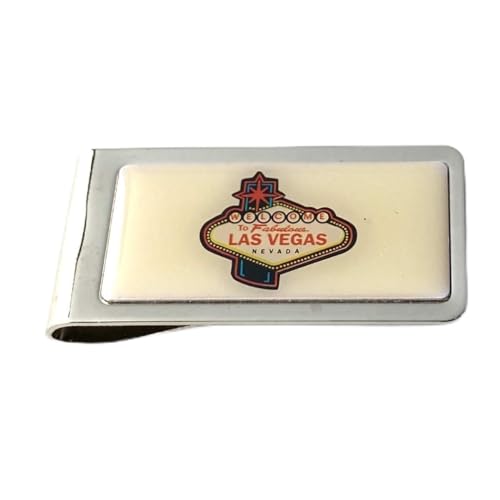 Platinum Ribbon Stainless Steel Money Clip with Tin Gift Box