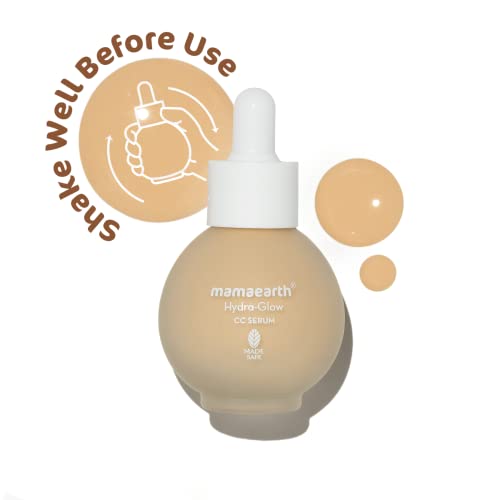 Mamaearth Hydra-Glow CC Serum with Vitamin C & Hyaluronic Acid - 01 Vanilla - 30 ml - Image 2