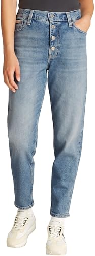 VESTIBILITÀ OTTIMALE: Gli originali jeans mom fit Calvin Klein con vita alta conquistano grazie alla loro vestibilità comoda. Offrono un piacevole comfort e una libertà di movimento eccellente.