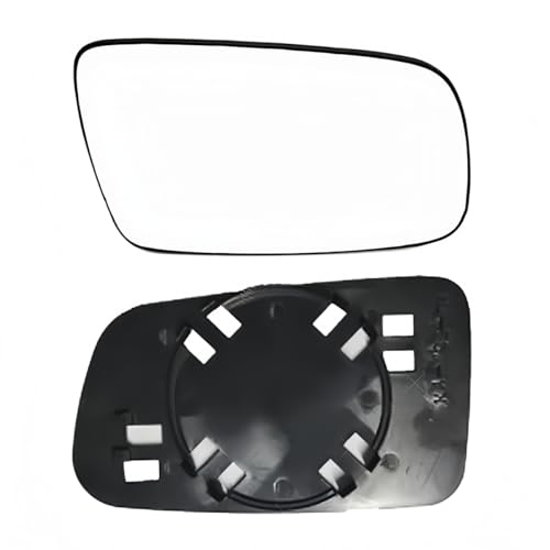 MengZJ Verre De RéTroviseur pour Citroen ZX RéTroviseur LatéRal Gauche Droite Chauffant avec Plaque D'Appui 1991-1997,Left