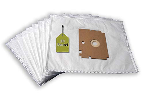 eVendix Staubsaugerbeutel passend für Rowenta 1300 W, 30 Staubbeutel + 6 Mikro-Filter, kompatibel mit Swirl R27