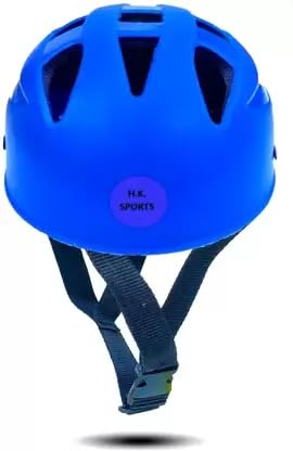 H.K Sports Multipurpose Sports Helmet for Skating, Cycling &Skiing with Adjustable Straps Cycling Helmet (Blue) 1