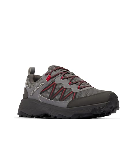 Columbia Mens Peakfreak Rush Outdry, City Grey/Mountain Red, 14