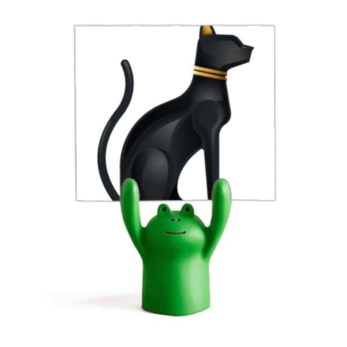 Porte-mémo chat noir Égypte antique pour ne plus perdre vos notes