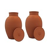 Duo d'Ollas Jardinier, Größe M, 2,5 l, hergestellt in Frankreich, autonome und ökologische Bewässerung für Garten und Garten