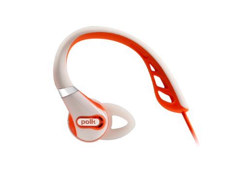 Image of Polk Audio UltraFit 500 Headphones - White /Orange (ULTRAFIT 500ORG)