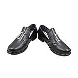 RainbowCos0 Ciel Phantomhive Cosplay Shoes Boots Props Anime Halloween W1781 (25.5CM) (23.5CM)