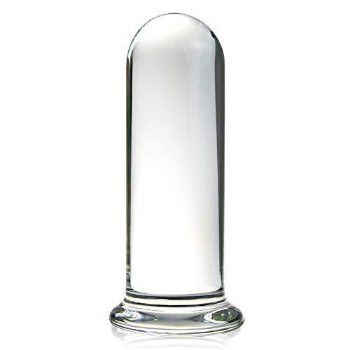 Glas Dildo Buttplug Trainer, G-Punkt Stimulator, Roluck Kristall Analplugs für Frauen und Männer Anal Sexpielzeug