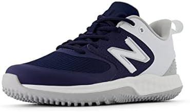 New Balance Women's Fresh Foam Velo V3 Turf-Trainer Softball Shoe, Navy/White, 8 | Image 3
