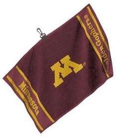 NCAA ミネソタ織ジャカードゴルフタオル