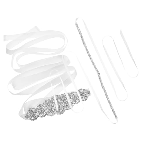 Ceinture de mariage perles pour ajuster une robe trop simple de mariée ou demoiselle