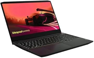 IdeaPad Gaming 3 Laptop: Ryzen 5 5600H, RTX 3050 Ti, 256GB SSD, 8GB RAM, 15.6'' Full HD 120Hz Display, Windows 11 Black
