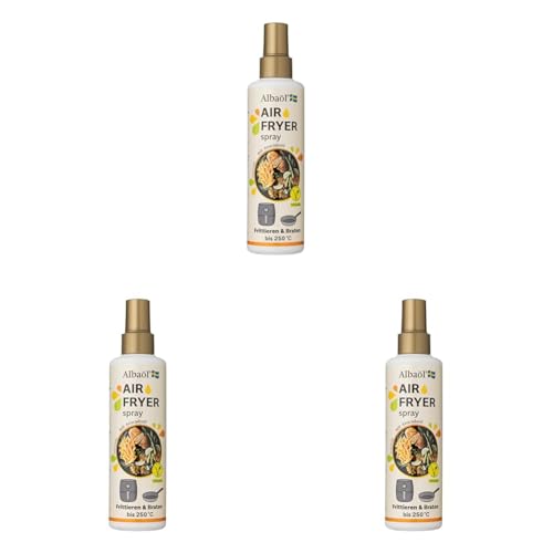 Albaöl Air Fryer Spray 190ml (1 x 190ml Flasche) (Packung mit 3)