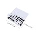 Mobestech Automotive Air Conditioning Sealing Set 225pcs Rubber Gasket Sealer Kit 18 Sizes High Heat Resistance Elasticity