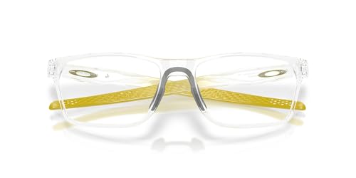 Image of Oakley Mens OX8174F Hex Jector Low Bridge Fit Rectangular Eyeglasses