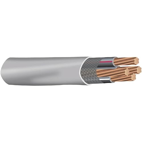 NASSAU ELECTRICAL SUPPLY 10\' 2-2-2-4 SER Copper Service Entrance Wire Cable