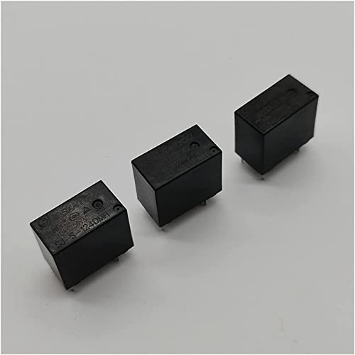JCAKES Relay 5PCS Industrial Electronic Circuit Board DIY Dmh|sj-s - 105 112 124dmh 5v12v2v 10A 250V 4-pin Normally Open Relay (Size : SJ-S-105DMH-(24V))