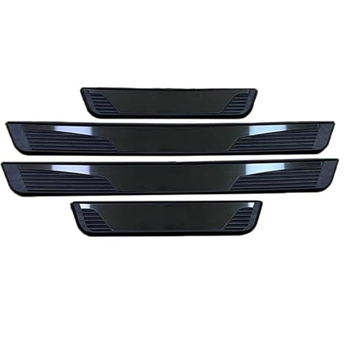 Seuil de porte BYD Shark 6 de 2024 à 2026 finitions haut de gamme acier inoxydable noir