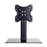 TV Wall Mount Mount, Height Adjustable Table Top with 8Mm Thickness Tempered Glass, Space Saving Design, Fits 12-32 Inch Led Screen Display Beautiful Scenery