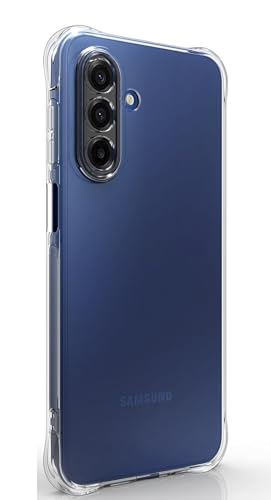 Image of REALCASE Silicone Samsung Galaxy A17 / F17 / M17 5G Back Cover Case, Scratch Resistant Protective Crystal Clear Transparent Shock Proof Bumper Back Cover Case for Samsung Galaxy A17 / F17 / M17 5G