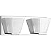 Progress Lighting P2124-15 Contemporary Modern Two Light Bath from Streaming Collection Finish, Polished Chrome