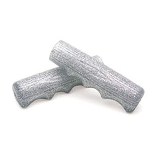 Electra - Puños para manillar (sujeción para los dedos), color plateado