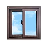 Fensteraustausch For Gebäude, Flächenbündig Eingebaute Schuppenfenster, Winddicht, Links/rechts Schiebbar, Garagen, Badezimmer, Hühnerställe, Scheunen(60x40cm/23.6x15.7in)