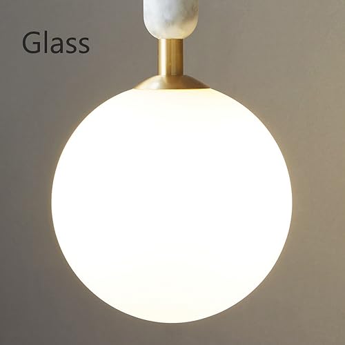 Lámpara de pared de mármol negro y barra de luz vintage moderna 5