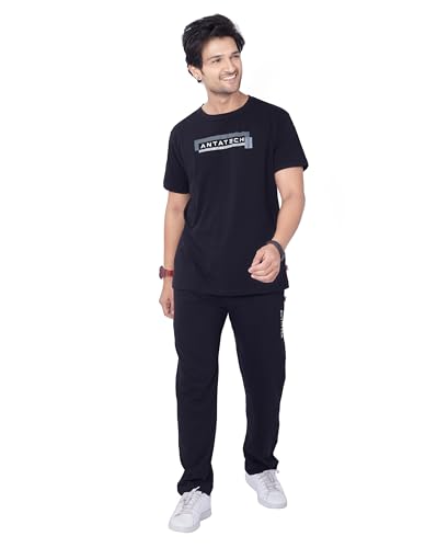 Image of WEET Cotton T-Shirt and Pyjama Set for Men,Night Wear for Men,Men's Pyjama Set 127