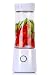 Nueve&Five Mini Portable Blender, USB Rechargeable Battery Operated Personal Travel Blender for On-the-Go - White